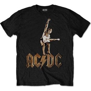 AC/DC - Angus Statue Heren T-shirt - L - Zwart