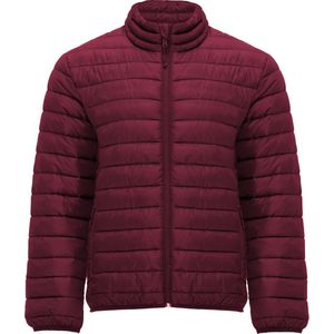 Gewatteerde jas met donsvulling Donker Rood model Finland merk Roly maat M