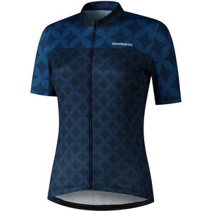 Shimano Mizuki jersey dames fietsshirt blauw