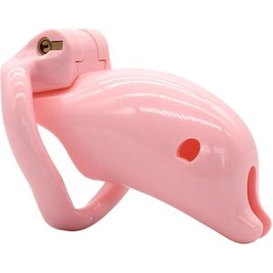 The dolphin - Chastity cage - Penis kooi - Kuisheidsgordel - Pink