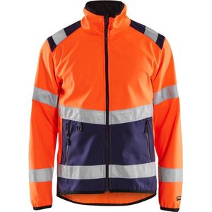 Blåkläder Softshell Jas High Vis 4877 Mt Xxxl