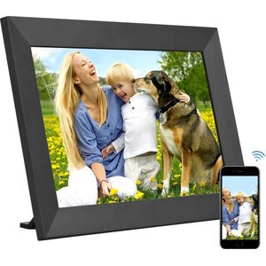 ProductPlein - Digitale Fotolijst - 10 inch - Met Wifi - Roteert Automatisch - Geschikt Voor Aan De Muur - Met Standaard - Touch Screen - Oplaadbaar