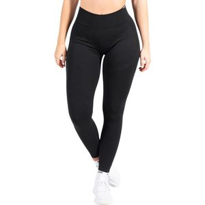 Smilodox Dames Shapet Fit Leggings Solid Scrunch - Hourglass silhouet met scrunch push -effect