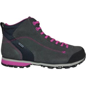 Trezeta, Zeta Mid WP Dames 1/2 Hoge Wandelschoenen, Grijs/Fuchsia, Maat 37 1/2