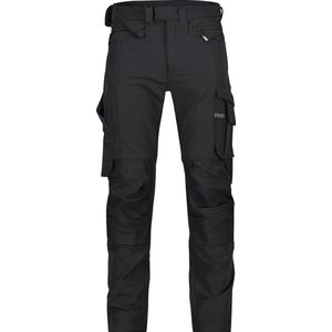 DASSY® Impax Stretch werkbroek met kniezakken - maat 52 - ZWART