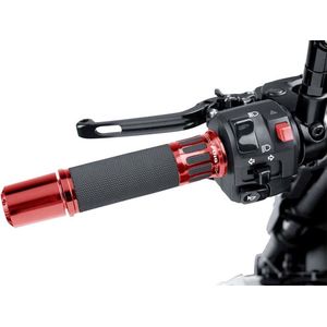 Puig Hi-tech Racing Handvatten Rood 22 mm / 119 mm