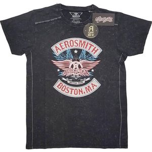 Aerosmith - Boston Pride Heren T-shirt - S - Zwart