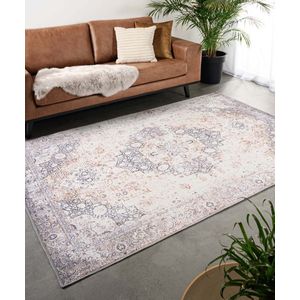 Vintage vloerkleed - Fade No.2 grijs 230x330 cm