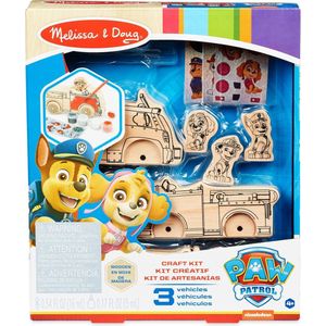 Paw Patrol Wooden Craft Kit - Vehicles