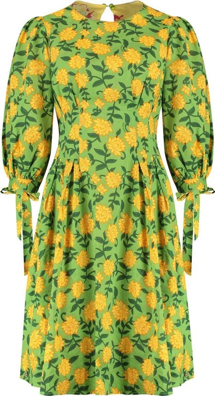 Harper & Yve Alexis-dr Jurken Dames - Kleedje - Rok - Jurk - Groen - Maat M