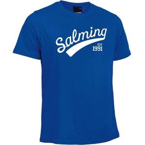 Salming Logo Shirt Heren - Blauw - maat 128