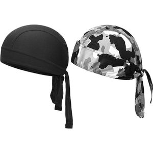 Set van 2 fietsbandana's - herenbandana en piratensjaal - camouflage en biker bandana - html conten.jsdelivration .