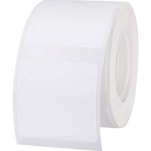 NIIMBOT T-Series Labels - 20x20 mm - Wit - 265 Stuks - Zelfklevende Vierkante Stickers - Voor T02 / T20 Labelprinters