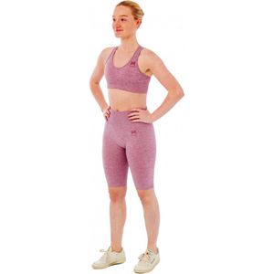 Xtreme Sportswear Dames Sportset - Korte Sportlegging + Sporttop - Roze