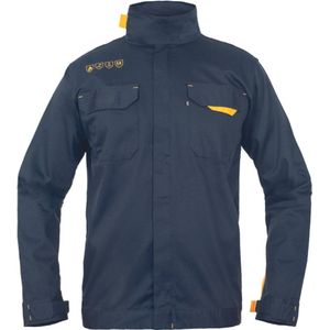 Cerva MULTINORM FUZZ vlamvertragend werkjas 03510048 - Navy - 4XL