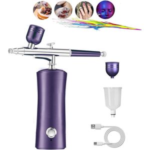 Airbrush Set Met Compressor Set – Airbrush Pistool - Airbrushsets - Compleet met Airbrush Pistool