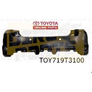 Toyota Auris (1/10-) (5-drs) achterbumper (bij PDC) (te spuiten) Origineel! 5215902975