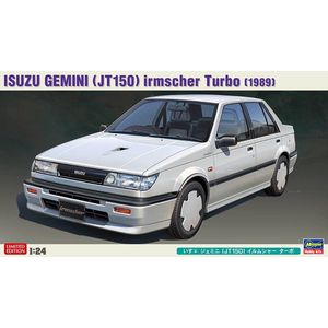 1:24 Hasegawa 20377 Isuzu Gemini (JT150) Irmscher Turbo 1989 Plastic Modelbouwpakket