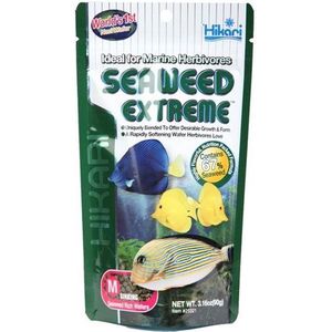 Hikari visvoer zeewater marine seaweed ex medium wafer 90 gram