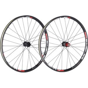 XLC wielset 27.5 inch MTB WS-M05 SH 10/11V Disc CL aluminium zwart