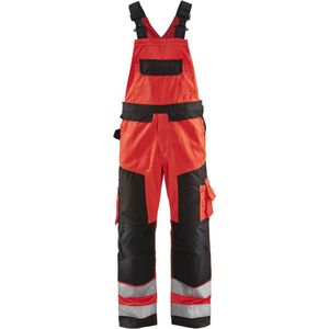 Blaklader Bretelbroek High Vis 2660-1811 - High Vis Rood/Zwart - C56