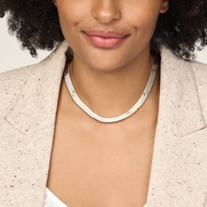 Collier Slang Plat 8,5 Mm 43 Cm
