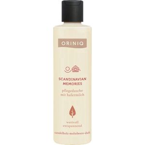 ORINIQ Douchegel Scandinavian Memories - 250 ml | Verzorgende Douchegel met Havermelk - Sandelhout - Cloudberry - Douchegel Verzorgend