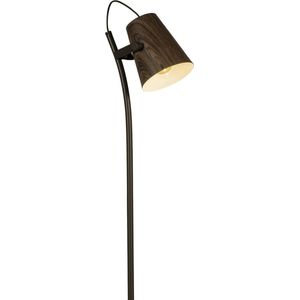 Lumidora Vloerlamp 74811 - BRESCIA - E27 - Bruin - Metaal