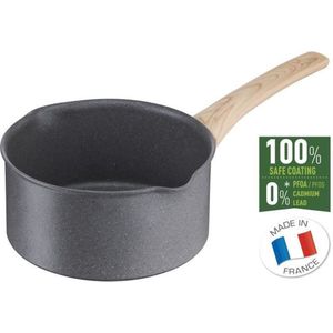 TEFAL G2663002 NATURAL FORCE steelpan 20 cm / 3 L, Mineralia + antiaanbaklaag, alle kookplaten inclusief inductie