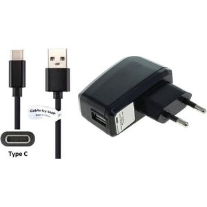 OneOne 3A lader + 1,0m extra sterke USB C kabel. TUV / GS 100% veilig. Oplader. Past op Motorola Edge 20 Fusion, Moto E32, Moto Tab G70, Defy 2