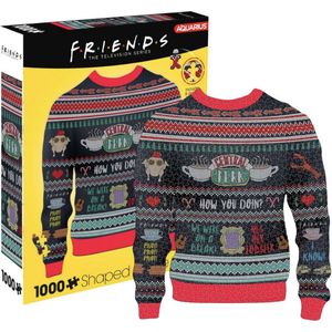 Friends: Lelijke Kersttrui Vorm 1000 Stukes Jigsaw Puzzel