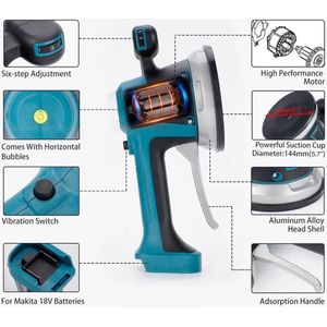 Eszenzics™ Professionele Tegeldrager - Trilfunctie - 6 Standen - Ergonomische grip - High power motor - 18-20 V - Draadloos inclusief Accu