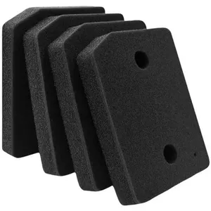 Miele T1 9164761 Filter voor wasdroger, 2 filters voor Miele wasdroger, reservespons filter voor droger met warmtepomp, fijn/grof reserveonderdeel voor droger