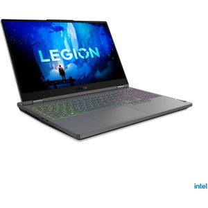Lenovo Legion 5 i7-12700H Notebook 39,6 cm (15.6"") Wide Quad HD Intel® Core™ i7 16 GB DDR5-SDRAM 512 GB SSD NVIDIA GeForce RTX 3060 Wi-Fi 6E (802.11ax) Windows 11 Home Grijs, Zwart