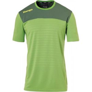 Kempa Emotion 2.0 Shirt Korte Mouw Kind Hope Groen-Dragon Groen Maat 152