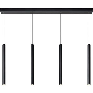 Lucide LORENZ - Hanglamp - LED Dimb. - 4x4W 3000K - Zwart