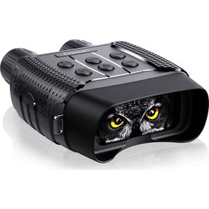 Nachtverrekijker - 32GB kaart - 1080P HD - 300m bereik - Infrarood