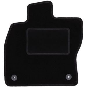 Bestuurdersmat zwart voor: Seat Leon III hatchback, stationwagen, variant (2012-2020)