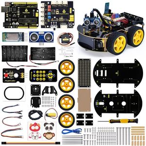 Nince starter kit robot auto 4WD V2.0 KS0470 Keyestudio - Geschikt voor Arduino