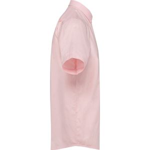 Overhemd Heren M Kariban Korte mouw Oxford Pale Pink 70% Katoen, 30% Polyester