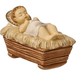 Goebel - Kerst | Decoratief beeld / figuur Kerststal Baby Jezus | Aardewerk - 7cm