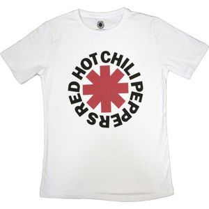 Red Hot Chili Peppers - Classic Asterisk Dames T-shirt - 2XL - Wit