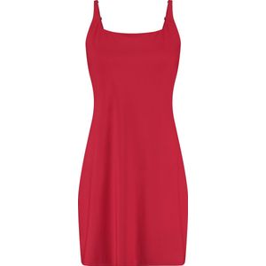 Basics onderjurk rood voor Dames | Maat XL