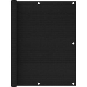 vidaXL-Balkonscherm-120x500-cm-HDPE-zwart