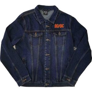 AC/DC - About To Rock Jacket - L - Blauw