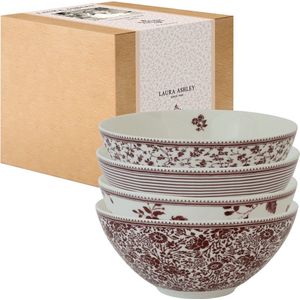 Laura Ashley Giftset 4 Kommen 16 cm Assorti