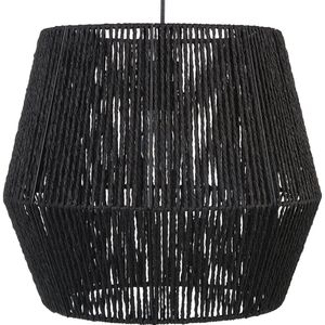 GWERU - Hanglamp - Zwart - Papier Touw