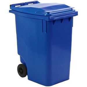 Afvalcontainer 360 liter blauw - voor papier en karton