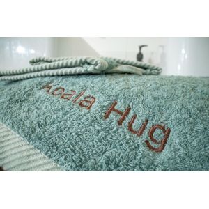 KOALA HUG TENCEL™ lyocell douchelaken 70x140, Woudgroen; hypoallergeen & antibacterieels-secologisch