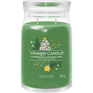 Yankee Candle Shimmering Christmas Tree Signature Large Jar